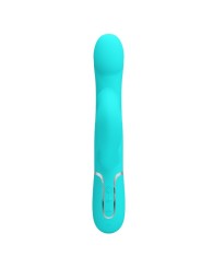 PRETTY LOVE VIBRADOR RABBIT PERLAS VERDE AGUA