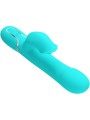 PRETTY LOVE VIBRADOR RABBIT PERLAS VERDE AGUA
