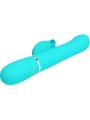 PRETTY LOVE VIBRADOR RABBIT PERLAS VERDE AGUA