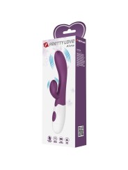 PRETTY LOVE ALVIS VIBRADOR RABBIT PUNTO G MORADO