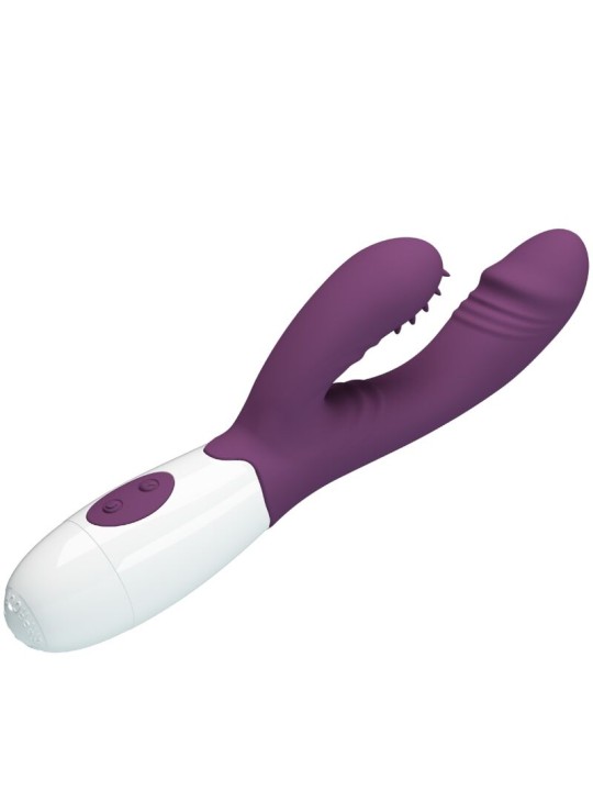 PRETTY LOVE ANDRE VIBRADOR RABBIT ESTIMULADOR PUNTO G MORADO