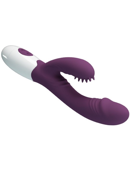 PRETTY LOVE ANDRE VIBRADOR RABBIT ESTIMULADOR PUNTO G MORADO