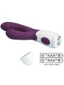 PRETTY LOVE ANDRE VIBRADOR RABBIT ESTIMULADOR PUNTO G MORADO