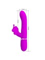 PRETTY LOVE VIBRADOR RABBIT MULTIFUNCION 4 EN 1 MARIPOSA FUCSIA