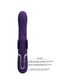 PRETTY LOVE VIBRADOR RABBIT MULTIFUNCION 4 EN 1 MARIPOSA MORADO