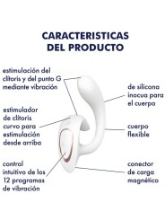 SATISFYER G FOR GODDESS 1 VIBRADOR RABBIT BLANCO