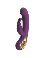 PRETTY LOVE LIAM VIBRADOR RABBIT ESTIMULADOR PUNTO G MORADO