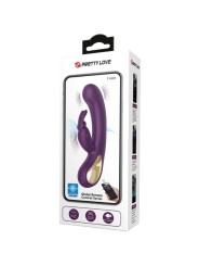 PRETTY LOVE LIAM VIBRADOR RABBIT ESTIMULADOR PUNTO G MORADO