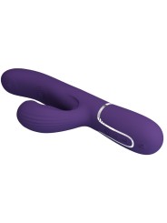 PRETTY LOVE PERLITA VIBRADOR PUNTO G 3 EN 1 MULTIFUNCION MORADO