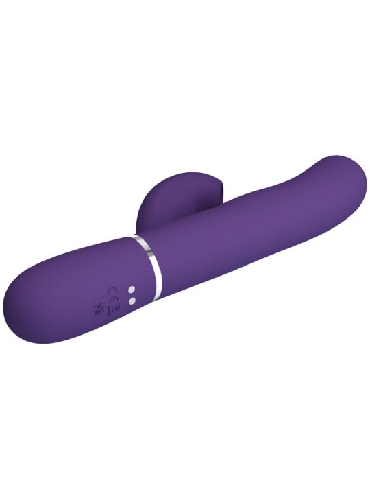 PRETTY LOVE PERLITA VIBRADOR PUNTO G 3 EN 1 MULTIFUNCION MORADO