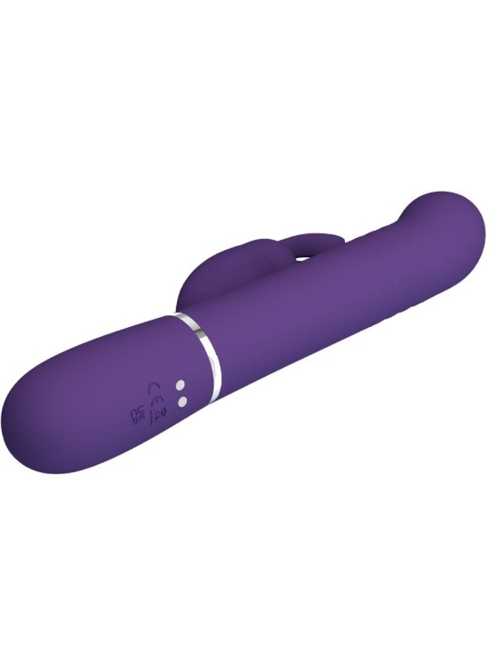 PRETTY LOVE COALE VIBRADOR RABBIT 4 EN 1 MORADO