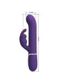 PRETTY LOVE COALE VIBRADOR RABBIT 4 EN 1 MORADO