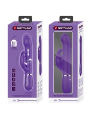PRETTY LOVE COALE VIBRADOR RABBIT 4 EN 1 MORADO
