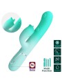 PRETTY LOVE GIGI VIBRADOR RABBIT MULTIFUNCION VERDE AGUA