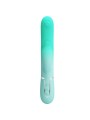 PRETTY LOVE GIGI VIBRADOR RABBIT MULTIFUNCION VERDE AGUA