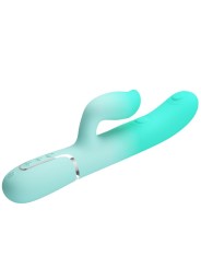 PRETTY LOVE GIGI VIBRADOR RABBIT MULTIFUNCION VERDE AGUA
