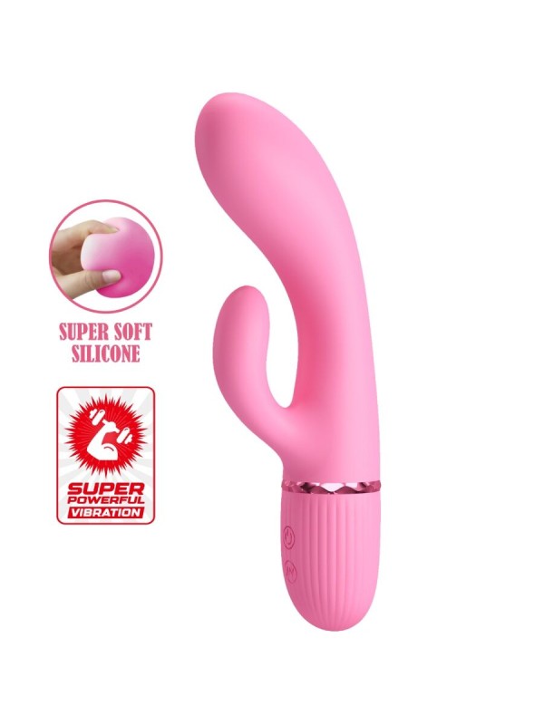 PRETTY LOVE MARSKI VIBRADOR RABBIT PUNTO G ROSA