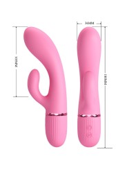 PRETTY LOVE MARSKI VIBRADOR RABBIT PUNTO G ROSA