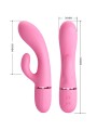 PRETTY LOVE MARSKI VIBRADOR RABBIT PUNTO G ROSA