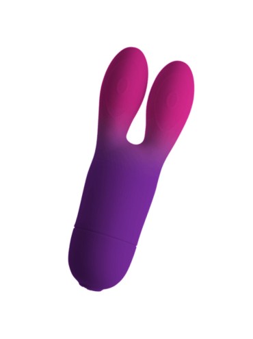 ROCKS OFF GLO GIRL BUNNY VIBRADOR FLEXIBLE MORADO