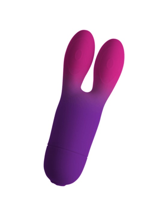 ROCKS OFF GLO GIRL BUNNY VIBRADOR FLEXIBLE MORADO