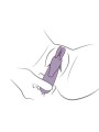 ROCKS OFF GLO GIRL VIBRADOR RABBIT MORADO