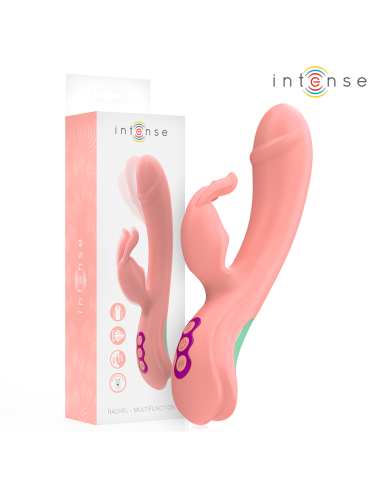 INTENSE RACHEL VIBRADOR RABBIT 5 VIBRACIONES ROSA