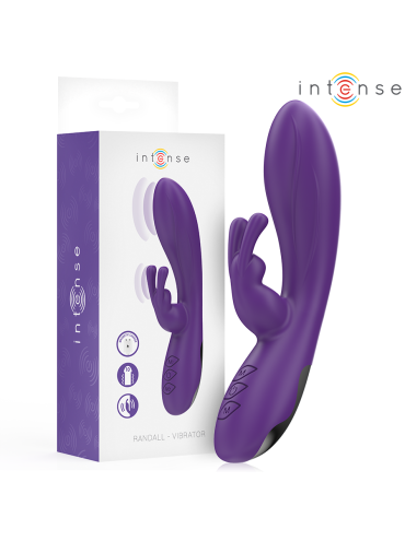 INTENSE RANDALL VIBRADOR RABBIT 10 VIBRACIONES MORADO