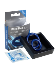 JOYDIVISION POTENZDUO ANILLOS PARA PENE AZUL M