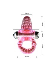 BAILE SWEET ABS 10 RITMOS RING ANILLO PENE VIBRADOR ROSA