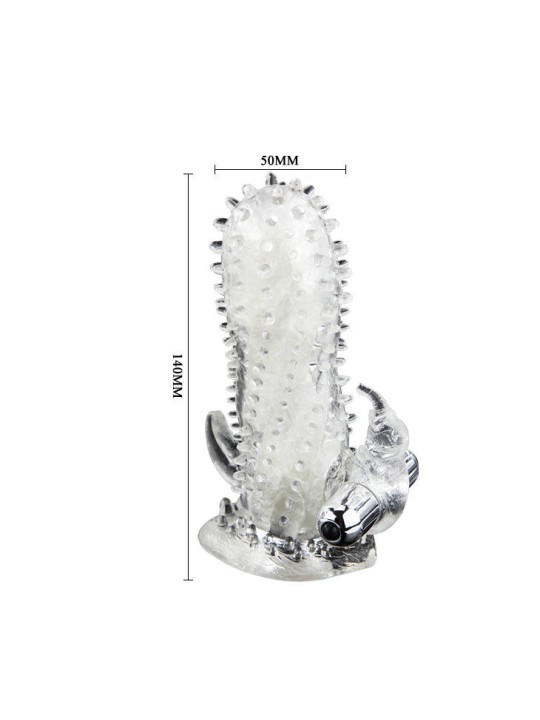 BAILE BRAVE MAN EXTENSION PENE VIBRADOR RABBIT