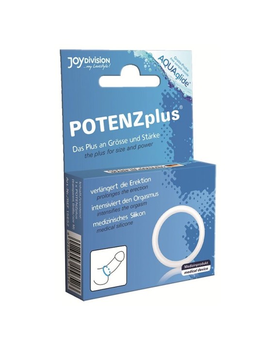JOYDIVISION POTENZDUO PLUS ANILLO PARA PENE BLANCO S