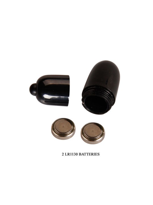 PRETTY LOVE BERTRAM ANILLO VIBRADOR NEGRO