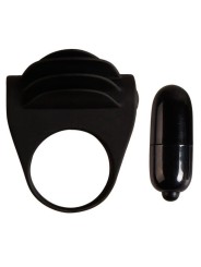 PRETTY LOVE CHESTER ANILLO VIBRADOR NEGRO