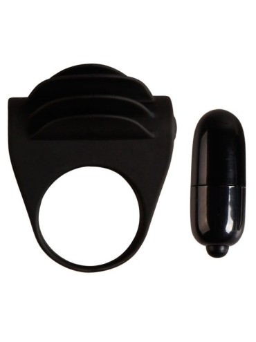 PRETTY LOVE CHESTER ANILLO VIBRADOR NEGRO