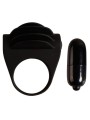PRETTY LOVE CHESTER ANILLO VIBRADOR NEGRO