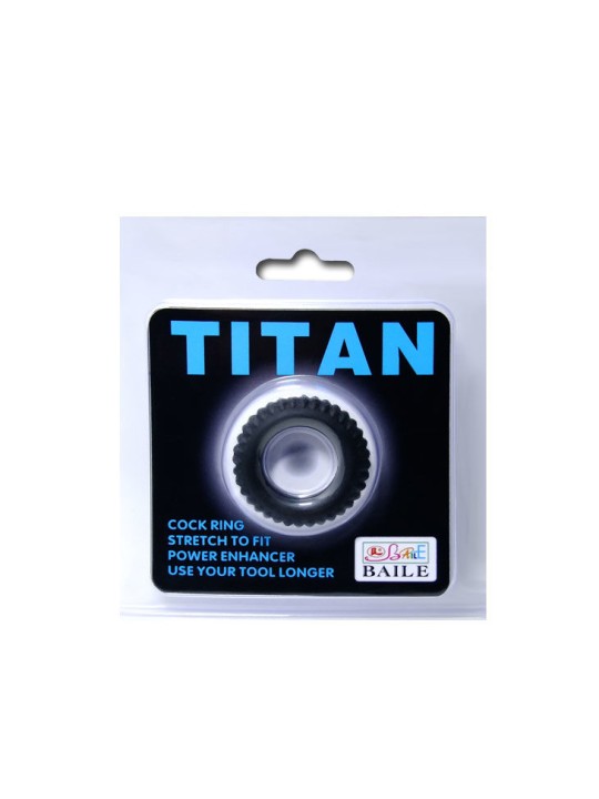 BAILE TITAN COCKRING BLACK 19 CM