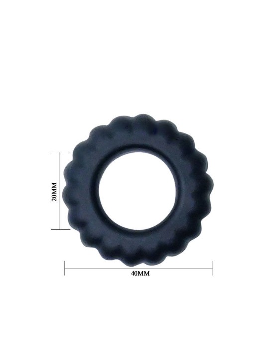 BAILE TITAN COCKRING BLACK 2 CM
