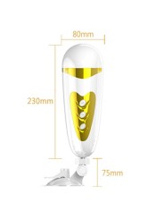 PRETTY LOVE MASTURBADOR MASCULINO CON VIBRACION Y SONIDO SALLY