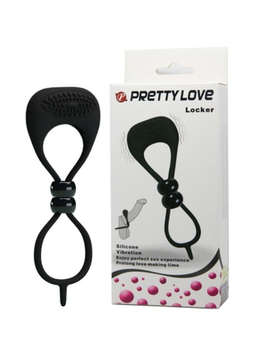 PRETTY LOVE ANILLO DOBLE PARA PENE Y TESTICULOS