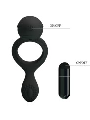 PRETTY LOVE ETHEL ANILLO VIBRADOR CON ESTIMULADOR