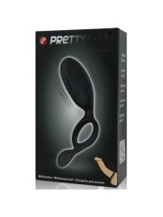 PRETTY LOVE ETHEL ANILLO VIBRADOR CON ESTIMULADOR