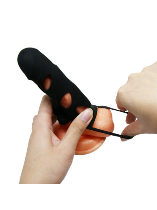 PRETTY LOVE FUNDA SILICONA CON VIBRACION 14 CM 10