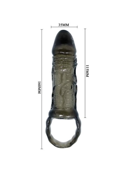 BAILE FUNDA EXTENSORA PENE CON STRAP PARA TESTICULOS 115 CM