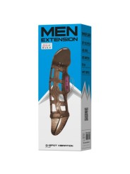 BAILE FUNDA EXTENSORA PENE CON VIBRACION Y STRAP 135 CM