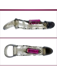 BAILE FUNDA EXTENSORA PENE CON VIBRACION Y STRAP 135 CM