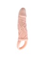 BAILE FUNDA EXTENSORA PENE CON VIBRACION Y STRAP PARA TESTICULOS 135 CM