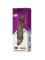 BAILE FUNDA EXTENSORA PENE CON VIBRACION Y STRAP PARA TESTICULOS 135 CM