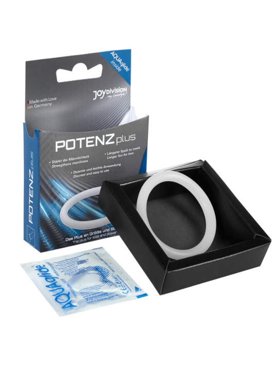 JOYDIVISION POTENZDUO PLUS ANILLO PARA PENE BLANCO M