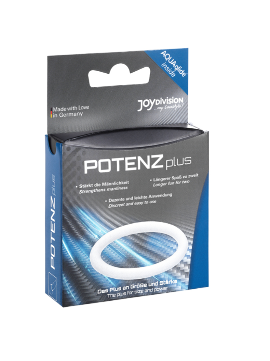 JOYDIVISION POTENZDUO PLUS ANILLO PARA PENE BLANCO M